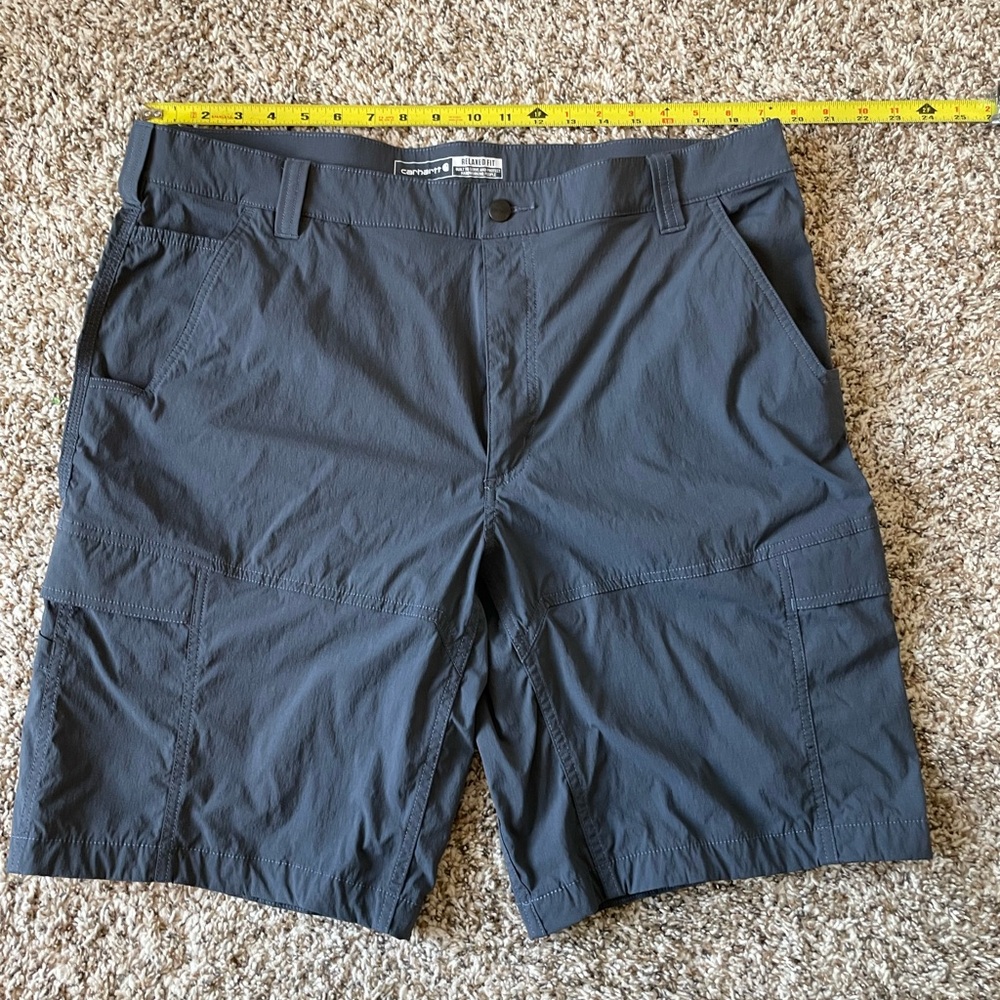 Carhartt men’s lightweight rip stop cargo shorts size 40